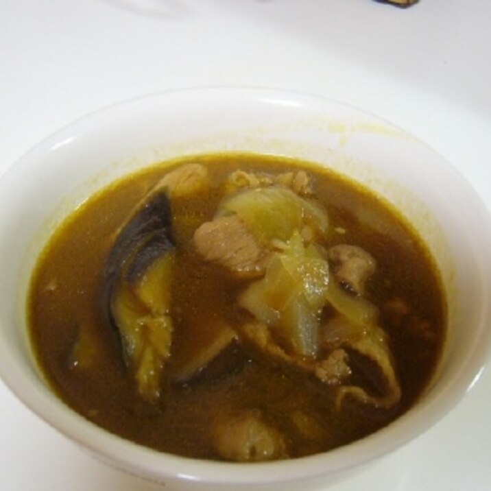 簡単和風スープカレー